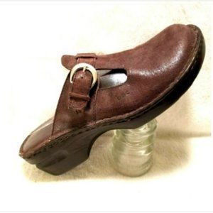 BOC Born Concept Womens Clogs sz 10 Slip On Brown